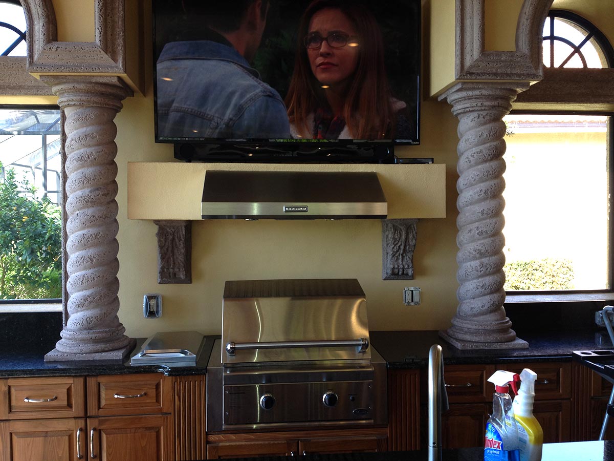 Outdoor Kitchens, Custom Cabinets, Countertops | Cornerstone